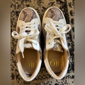 JLO - Snake Skin Platform Sneakers